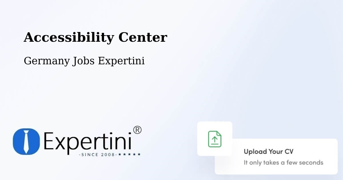 Accessibility Center - Germany Jobs Expertini