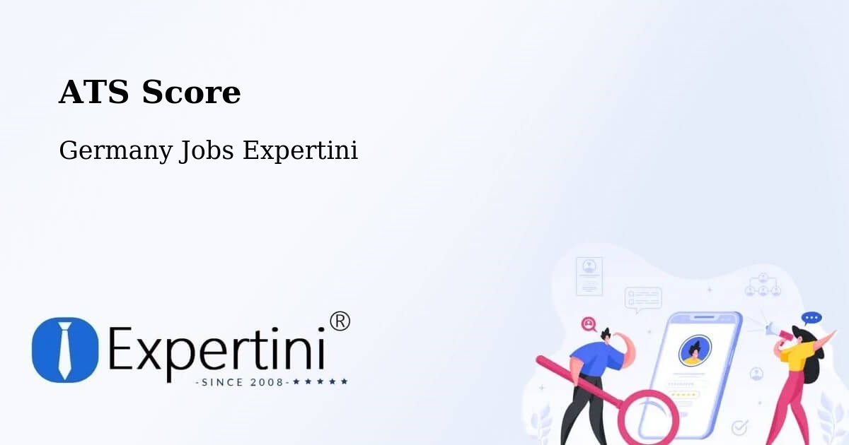 Resume ATS Score & Job Description Match Tool – Busenberg - Germany Jobs Expertini